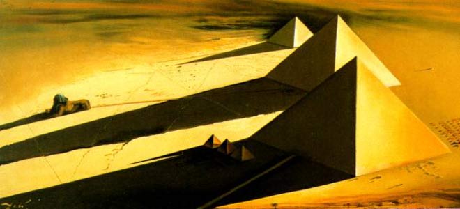 The Pyramids and the Sphynx of Gizeh, 1954